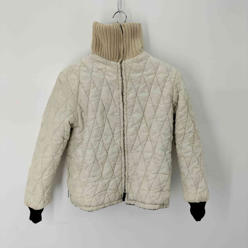 50-70s NYNCOジップ フリース×キルティング リバーシブル ジャケット レディース