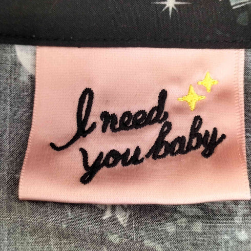 I Need You Baby レーヨン プリント S/S 開襟シャツ メンズ JPN:L