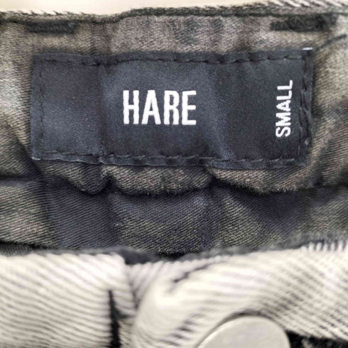 ハレ HARE フロントタック ワイド デニム パンツ メンズ JPN:S