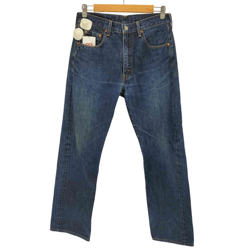 リーバイス Levis 502 BIG E 赤耳 TALONジップ ストレートデニムパンツ ボタン裏J09刻印 メンズ W32L36