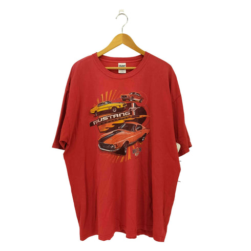 ギルダン GILDAN マッスルカー プリント クルーネックTシャツ メンズ 2XL