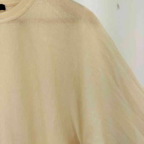 タラジャーモン TARA JARMON ウール クルーネック ニットプルオーバー レディース JPN:L