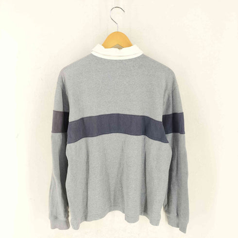 ギャップ Gap 00s OLD GAP オールド ギャップ ラガーシャツ メンズ import:L