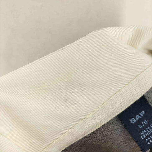 ギャップ Gap 00s OLD GAP オールド ギャップ ラガーシャツ メンズ import:L