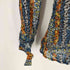 イタリア製 花柄シフォンブラウス レディース 40