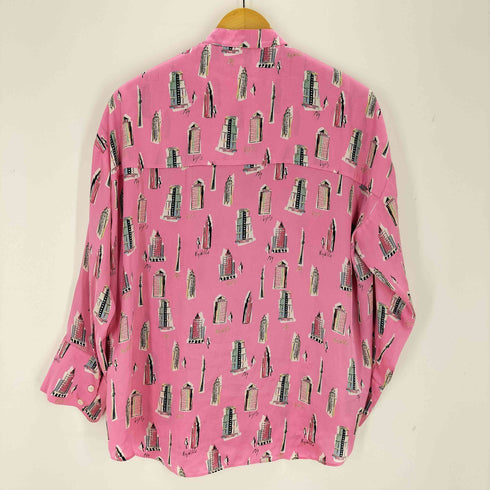 ザラ ZARA FLOWY PRINTED SHIRT メンズ import:S