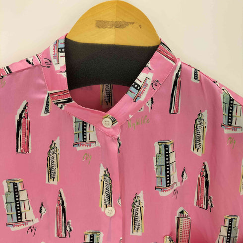ザラ ZARA FLOWY PRINTED SHIRT メンズ import:S