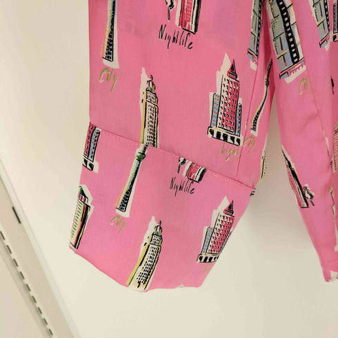 ザラ ZARA FLOWY PRINTED SHIRT メンズ import:S