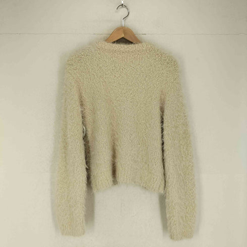 マウジー moussy GLITTER SHAGGY ニットカーディガン レディース FREE