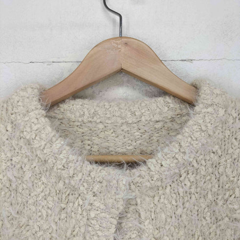マウジー moussy GLITTER SHAGGY ニットカーディガン レディース FREE