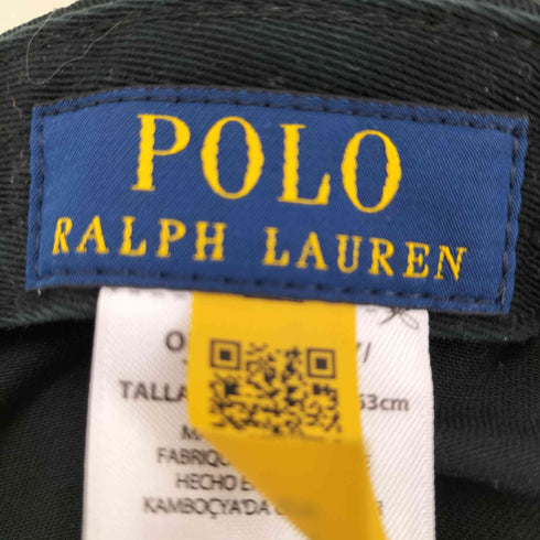 ポロラルフローレン POLO RALPH LAUREN ポニー刺繍6パネルキャップ メンズ
