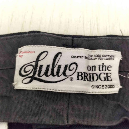 ルルオンザブリッジ LuLu on the BRIDGE ストライプストレートスラックス メンズ 34