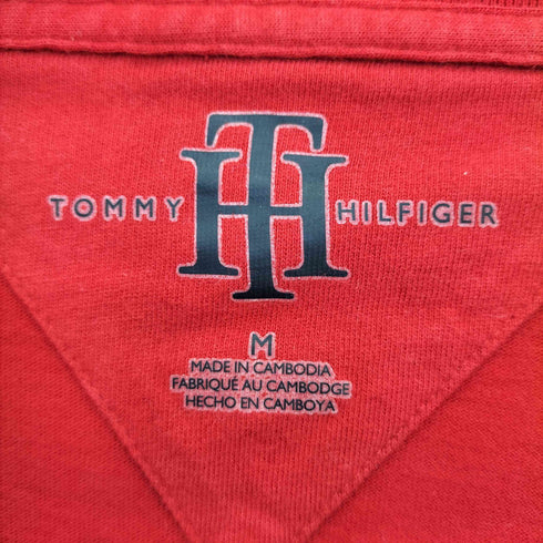 トミーヒルフィガー TOMMY HILFIGER デニムパッチ 長袖クルーネックTシャツ メンズ JPN:M