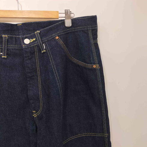 ヨウジヤマモトプールオム Yohji Yamamoto POUR HOMME 22SS DENIM OUTSTITCH PANTS メンズ JPN:3