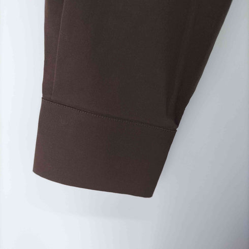 ジルサンダー JIL SANDER ストレッチ生地 バックベルト シャツ ワンピース レディース FR:36