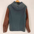 アンダーカバー UNDERCOVER 12AW レザー切り替えパーカー メンズ JPN:2