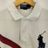 ポロバイラルフローレン Polo by RALPH LAUREN ビッグポニー刺繍 ラインデザイン 半袖ポロシャツ メンズ import:S