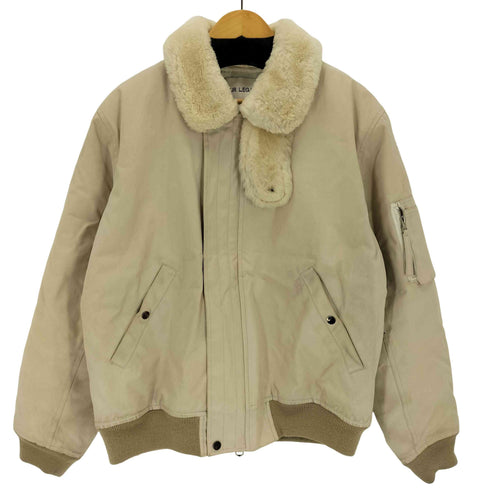 アワーレガシィー OUR LEGACY 14AW WHITE STONE CANVAS フライトジャケット メンズ 48