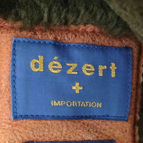 デザート dezert ラムスエード ボアジャケット メンズ import:S