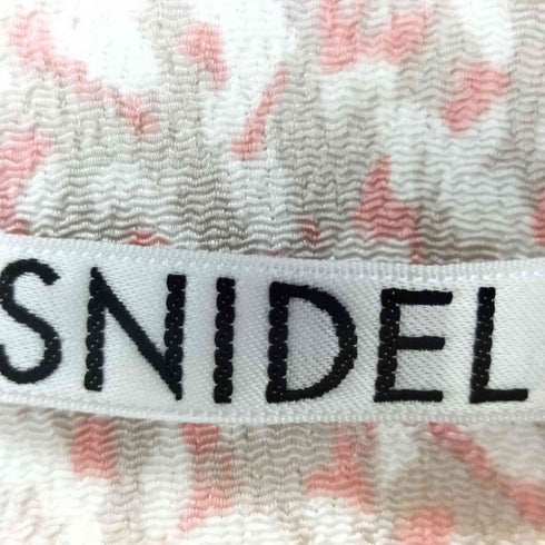 スナイデル snidel SusTainaバリエプリントワンピ レディース 1