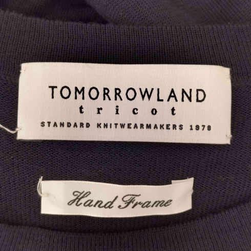 トゥモローランドトリコ TOMORROWLAND tricot ウール クルーネックセーター メンズ M