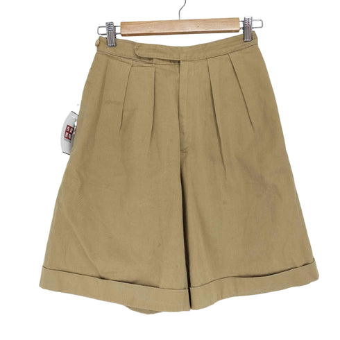 ラルフローレン RALPH LAUREN 90s USA製 TALONジップ 2タックハーフチノパン レディース 6