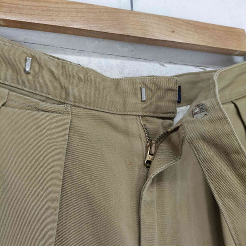 ラルフローレン RALPH LAUREN 90s USA製 TALONジップ 2タックハーフチノパン レディース 6