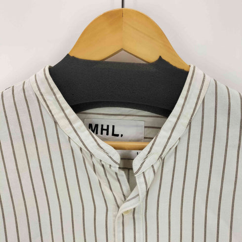 エムエイチエル MHL. バンドカラーシャツ メンズ JPN:L