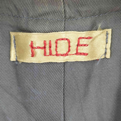 HIDE フロントジャガード切り替えベスト メンズ