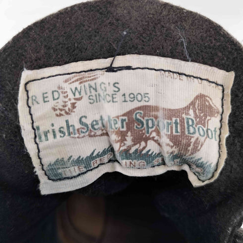 レッドウィング RED WING 90s後期 新 表四角犬タグ Irish Setter Sport Boot アイリッシュセッター 8179 メンズ  8 1/2