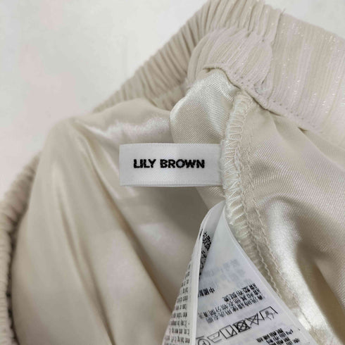 リリーブラウン Lily Brown ブライトシアーティアードスカート レディース ONE