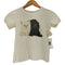 AshLey WILLIAMS フロントプリント クルーネックカットソー レディース import:S