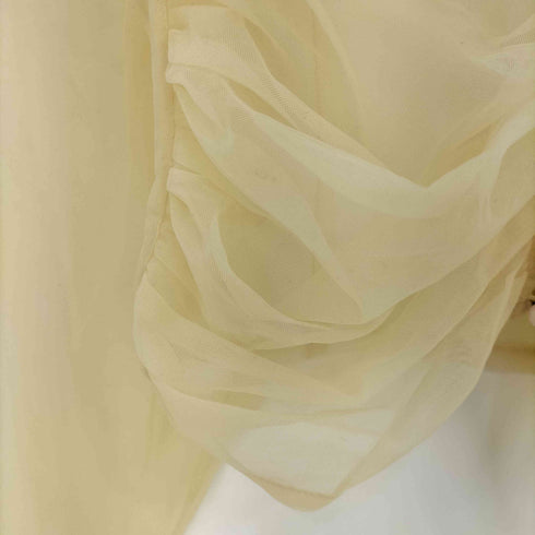 Nodress シースルー シアートップス ブラウス レディース import:S