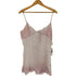 Nodress ラインストーン シアー切替 キャミトップス レディース import:M