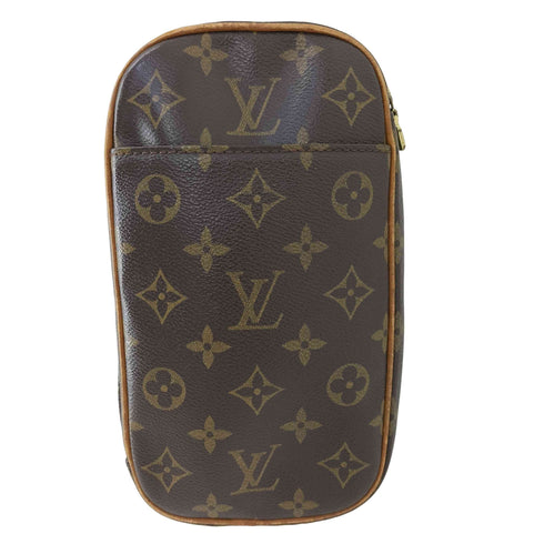 ルイヴィトン LOUIS VUITTON モノグラム ポシェットガンジュ ボディバッグ メンズ