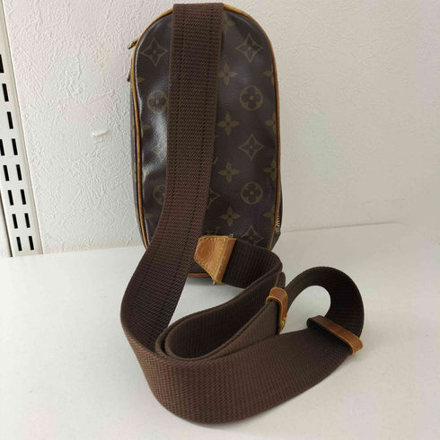 ルイヴィトン LOUIS VUITTON モノグラム ポシェットガンジュ ボディバッグ メンズ