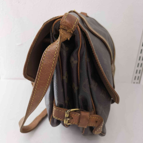 ルイヴィトン LOUIS VUITTON モノグラム ソミュール 30 ショルダーバッグ レディース