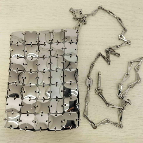 パコラバンヌ Paco Rabanne 1969 Chain Mail Shoulder Bag チェーン スマホショルダーバッグ レディース