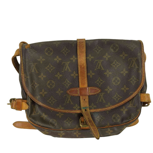 ルイヴィトン LOUIS VUITTON モノグラム ソミュール 30 ショルダーバッグ レディース