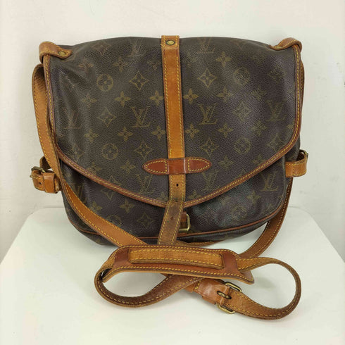 ルイヴィトン LOUIS VUITTON モノグラム ソミュール 30 ショルダーバッグ レディース