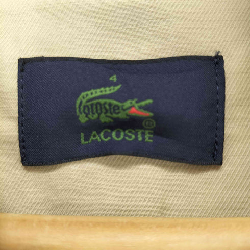 ラコステ LACOSTE ステンカラージップコート メンズ 4