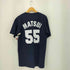 マジェスティック MAJESTIC NY ロゴプリント 55 MATSUI クルーネックTシャツ メンズ import:M