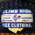 CLIMB HIGH ボーダー ジップアップセーター レディース