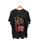 ナツメグ NUTMEG 90s USA製 シングルステッチ 両面プリント Tシャツ メンズ import:L