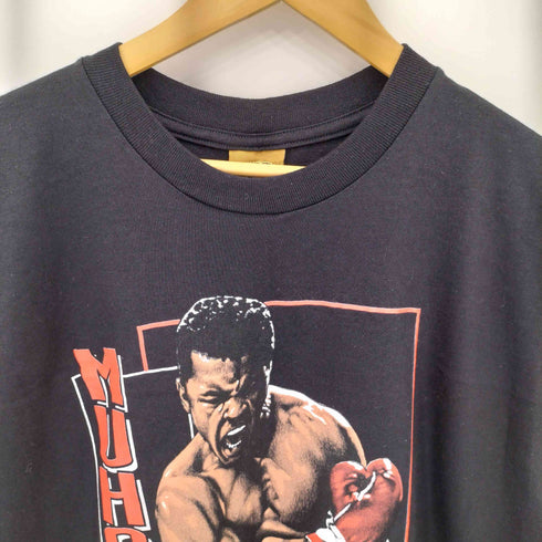ナツメグ NUTMEG 90s USA製 シングルステッチ 両面プリント Tシャツ メンズ import:L