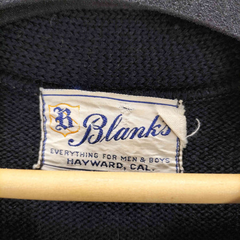 Blank's 50-60s ワッペンカーディガン メンズ