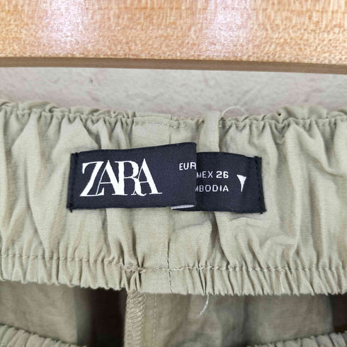 ザラ ZARA サイドジッパー ナイロン パンツ レディース JPN:S