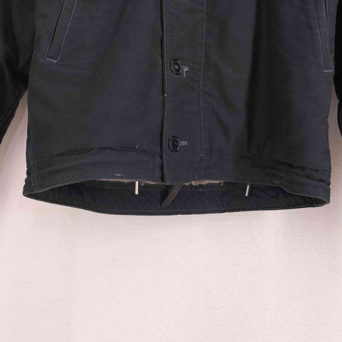 バズリクソンズ BUZZ RICKSONS U.S.NAVY バックプリント N-1 デッキジャケット メンズ US:38