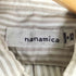 ナナミカ nanamica Button Down Stripe Wind Shirt メンズ JPN:XS
