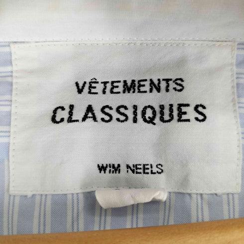 vetements classiques ストライプシャツワンピース レディース 36